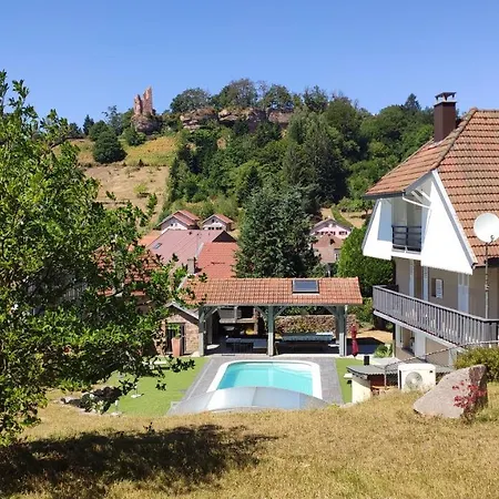 לינה וארוחת בוקר Aux 2 Lacs D'hotes Pierre-Percée