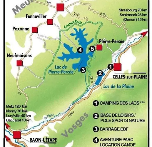 Bed & Breakfast Aux 2 Lacs D'hotes 3*